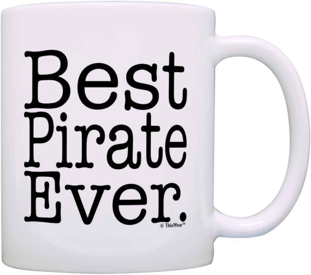 Best Pirate Ever mug
