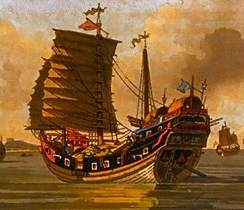 Picture of Chinese junk (ship)